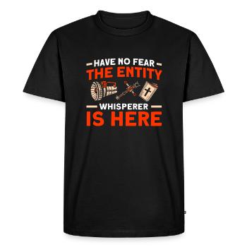 Haunted House Ghost Hunter Ghost Hunt Gift - Men's Premium Organic T-Shirt - black - Front - Nico (187cm)