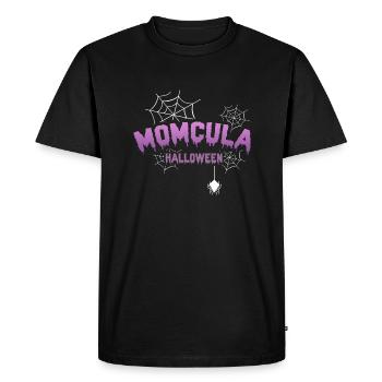MOMcula Halloween Awesome Cob Spider Designs - T-shirt Premium bio Homme - noir - Devant - Nico (187cm)