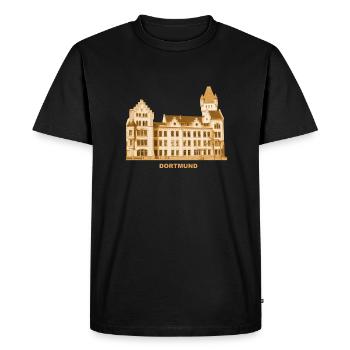 Dortmund Hörder Castle North Rhine-Westphalia - Men's Premium Organic T-Shirt - black - Front - Nico (187cm)