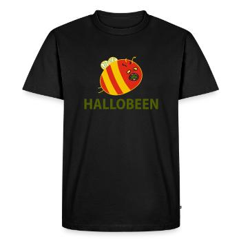 Halloween Monster Bee - T-shirt Premium bio Homme - noir - Devant - Nico (187cm)