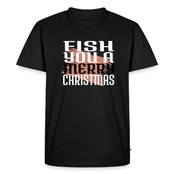 present idea baby rod dinosaurs beard - Men's Premium Organic T-Shirt - black - Front - Nico (187cm)