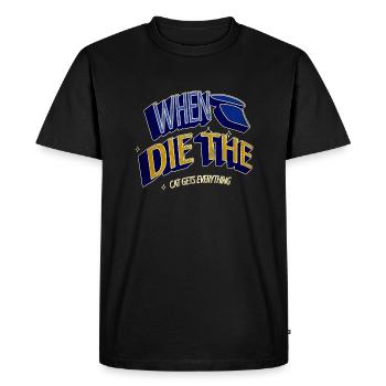 aw mignon génial persan drôle citation idée cadeau - T-shirt Premium bio Homme - noir - Devant - Nico (187cm)