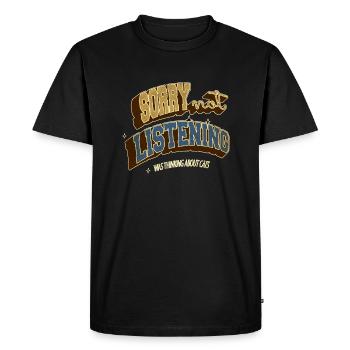 avocats geek génial minou drôle propriétaire de chat mignon - T-shirt Premium bio Homme - noir - Devant - Nico (187cm)