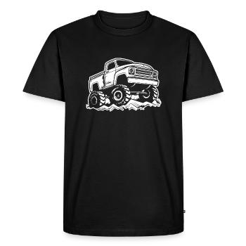 Monster Truck Monster Truck Lover Fan - T-shirt Premium bio Homme - noir - Devant - Nico (187cm)
