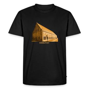 Himmelpfort Brauhaus Kloster Brandenburg - T-shirt Premium bio Homme - noir - Devant - Nico (187cm)