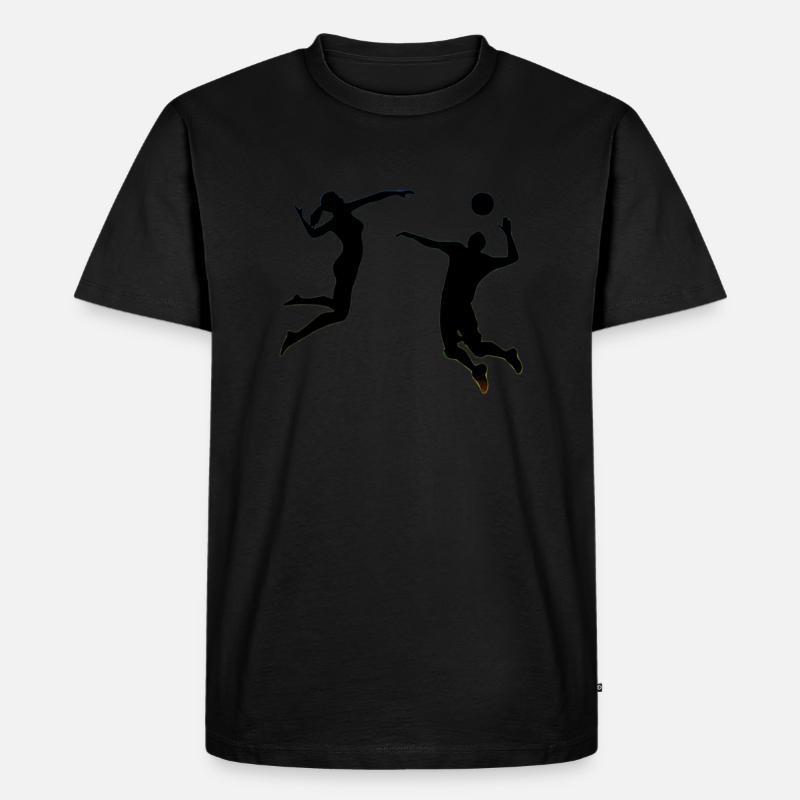 Soprt - Männer Premium Bio T-Shirt - Schwarz