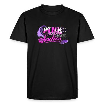 Femmes pêcheurs - T-shirt Premium bio Homme - noir - Devant - Nico (187cm)