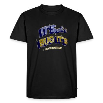 profession c plus plus computer funny quote bday - Men's Premium Organic T-Shirt - black - Front - Nico (187cm)