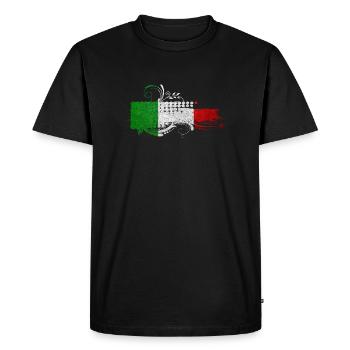 Italie Italie Italie Rome Europe Italie Italie Milan - T-shirt Premium bio Homme - noir - Devant - Nico (187cm)