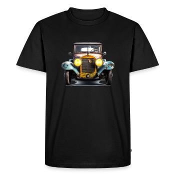 Every classic car has a personality - Men's Premium Organic T-Shirt - black - Front - Nico (187cm)