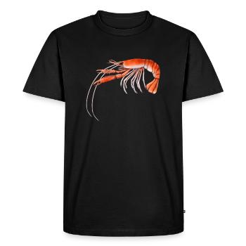 Langoustine - T-shirt Premium bio Homme - noir - Devant - Nico (187cm)