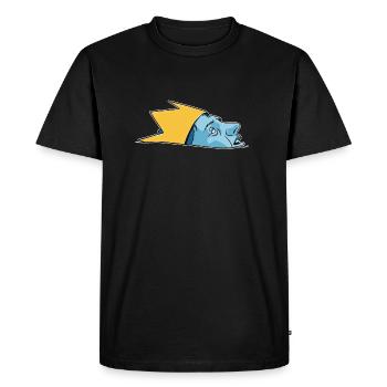 DrownedKing - T-shirt Premium bio Homme - noir - Devant - Nico (187cm)