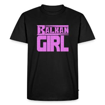 balkan croatia bosnia serbia juge exyu boy girl - Men's Premium Organic T-Shirt - black - Front - Nico (187cm)