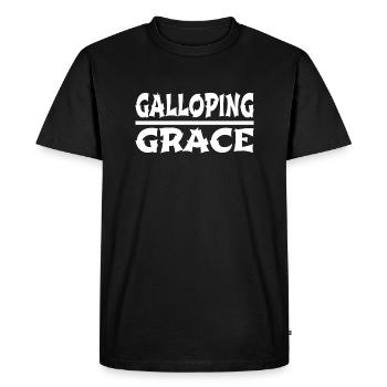 graceful living elegance in simplicity riding gear - Men's Premium Organic T-Shirt - black - Front - Nico (187cm)
