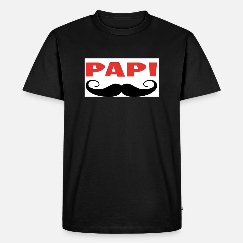 PAPI - T-shirt Premium bio Homme - noir