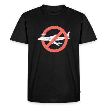 Contre les vols Protection de l’environnement Protection de la nature Changement climatique - T-shirt Premium bio Homme - noir - Devant - Nico (187cm)