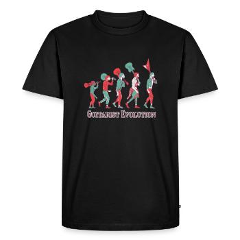 Guitarist Evolution Music Rock Guitarist - Men's Premium Organic T-Shirt - black - Front - Nico (187cm)