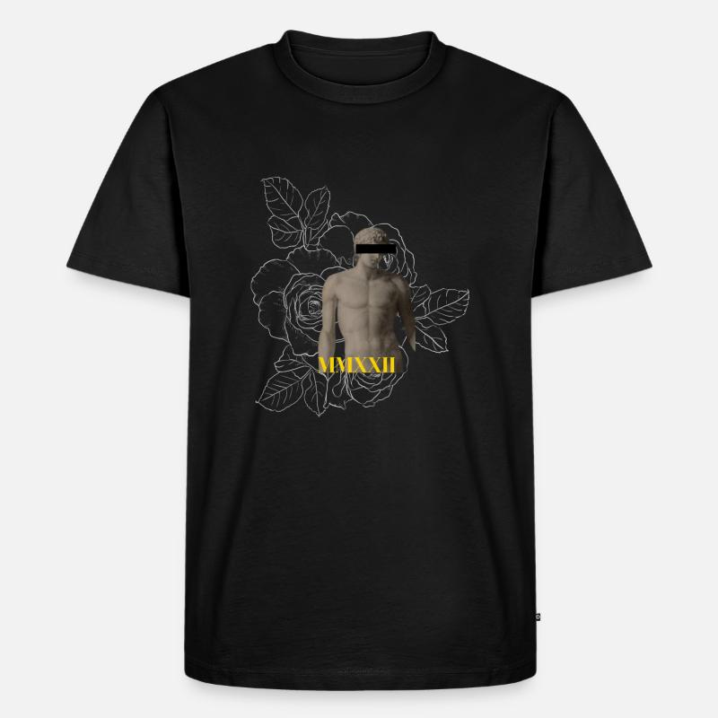 Adonis in 2022 - Männer Premium Bio T-Shirt - Schwarz