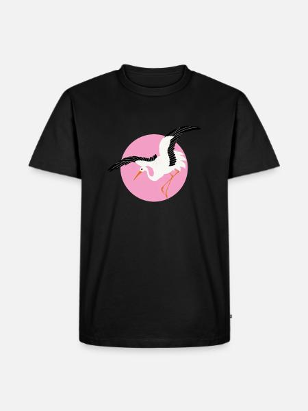 Bird - Men's Premium Organic T-Shirt - black