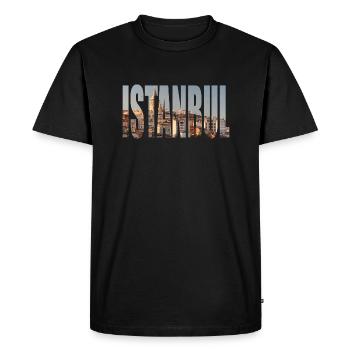Istanbul - T-shirt Premium bio Homme - noir - Devant - Nico (187cm)