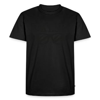 FALSE T-Shirts - Men's Premium Organic T-Shirt - black - Front - Nico (187cm)