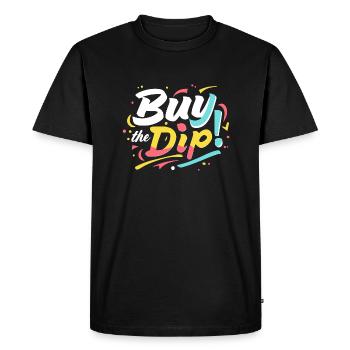 Buy the dip - T-shirt Premium bio Homme - noir - Devant - Nico (187cm)