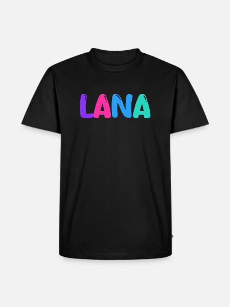 Nom - Lana - T-shirt Premium bio Homme - noir