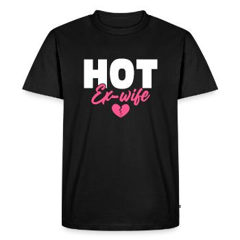 Hot Ex-Wife Divorce Women Divorcee - Men's Premium Organic T-Shirt - black - Front - Nico (187cm)