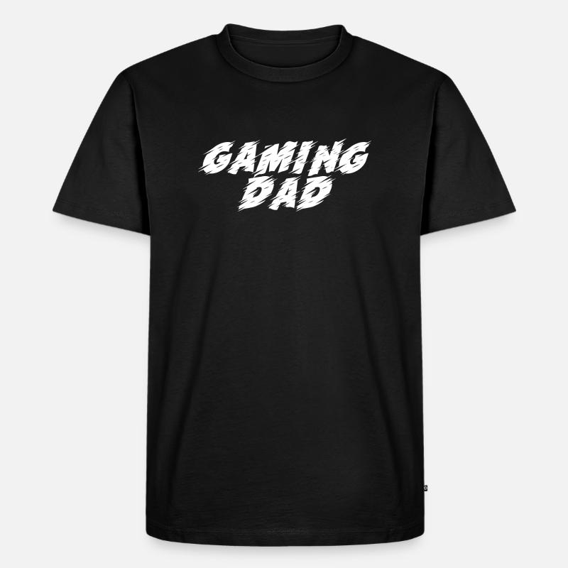 Game Gaming PC - Männer Premium Bio T-Shirt - Schwarz