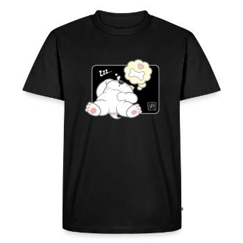 Chien Coréen - Style Japonais 11 - T-shirt Premium bio Homme - noir - Devant - Nico (187cm)