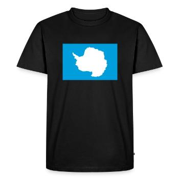 Antarctica - Men's Premium Organic T-Shirt - black - Front - Nico (187cm)