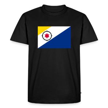 Bonaire - Men's Premium Organic T-Shirt - black - Front - Nico (187cm)