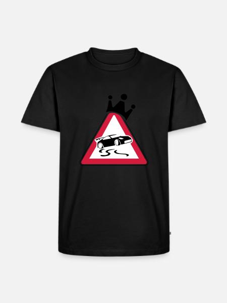 Drift King - Men's Premium Organic T-Shirt - black