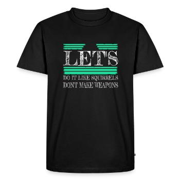 Hippie Hippie Festival Bday Present Citation Drôle - T-shirt Premium bio Homme - noir - Devant - Nico (187cm)