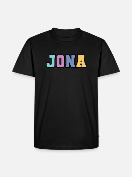 Nom - Jonas - T-shirt Premium bio Homme - noir