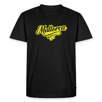 Ornement de Majorque - T-shirt Premium bio Homme - noir - Devant - Nico (187cm)