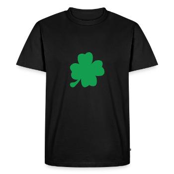 cloverleaf - T-shirt Premium bio Homme - noir - Devant - Nico (187cm)