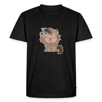 Greek mythology Cerberus Funny gift - Men's Premium Organic T-Shirt - black - Front - Nico (187cm)