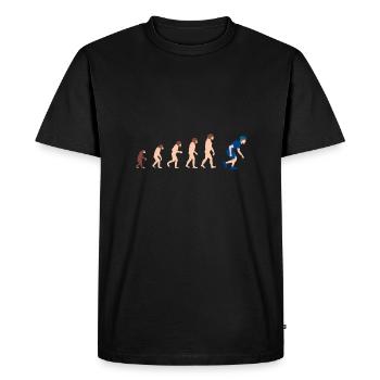 Evolution Inline Skates Funny gift idea - Men's Premium Organic T-Shirt - black - Front - Nico (187cm)
