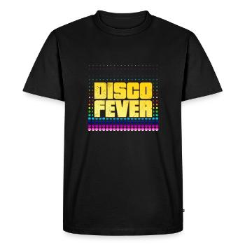 Idée cadeau Disco Fever Disco Fan - T-shirt Premium bio Homme - noir - Devant - Nico (187cm)