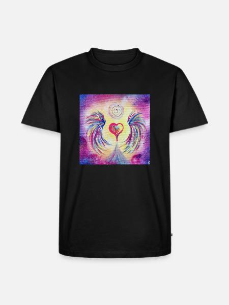 The heart of diversity - Men's Premium Organic T-Shirt - black