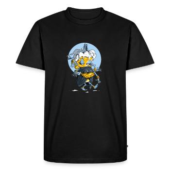 Beery dance - Men's Premium Organic T-Shirt - black - Front - Nico (187cm)