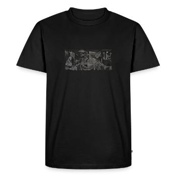 gernika - T-shirt Premium bio Homme - noir - Devant - Nico (187cm)