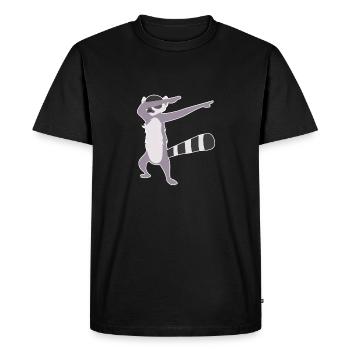 Dabbing Lemur Dab Dancer Lemur Lover Idée cadeau - T-shirt Premium bio Homme - noir - Devant - Nico (187cm)