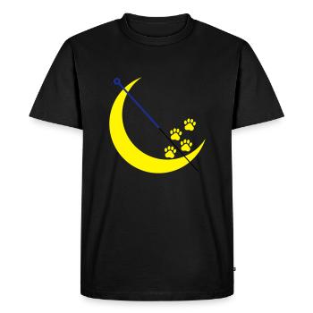 Veterinary acupuncture - Men's Premium Organic T-Shirt - black - Front - Nico (187cm)