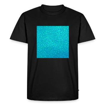 Leopard Pattern | Leopard Print | African Animal - Men's Premium Organic T-Shirt - black - Front - Nico (187cm)