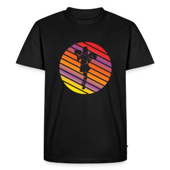 Cheerleader Cheerleading Gift Cheerleader - Men's Premium Organic T-Shirt - black - Front - Nico (187cm)