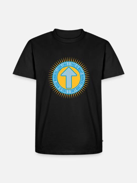 What Winners Look Like - Men's Premium Organic T-Shirt - black