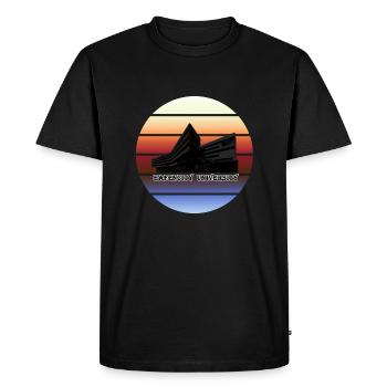 HavenCityUniversityHambrug - Men's Premium Organic T-Shirt - black - Front - Nico (187cm)