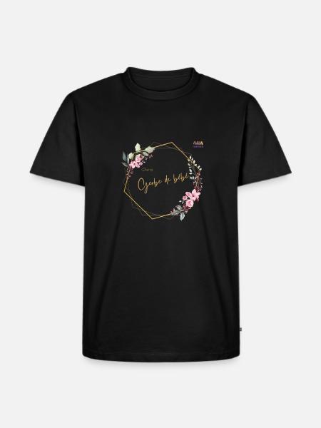 Design by Gerbe de bébé - Männer Premium Bio T-Shirt - Schwarz